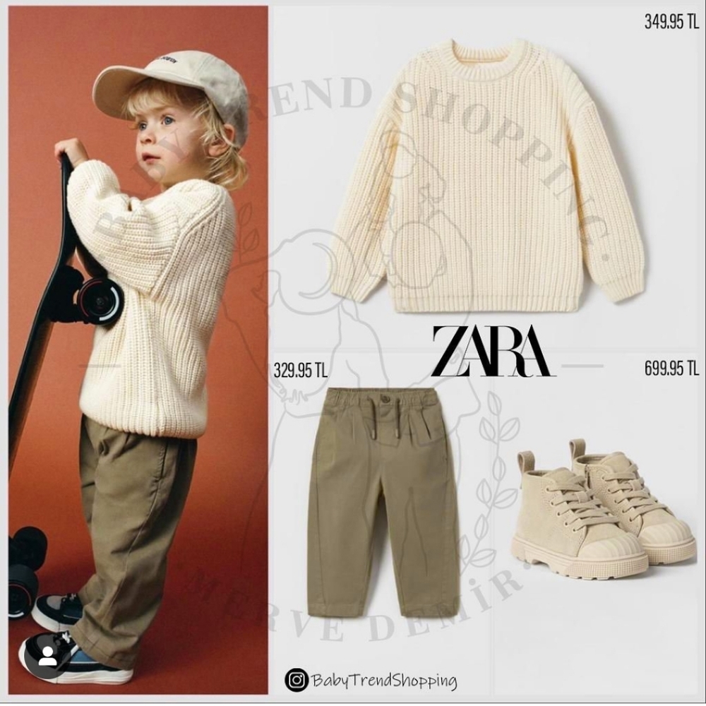 ❌️SOLD❌️ZARA KIDS KNIT SWEATER SIZE 3-4 YEARS - Picture 1 of 5